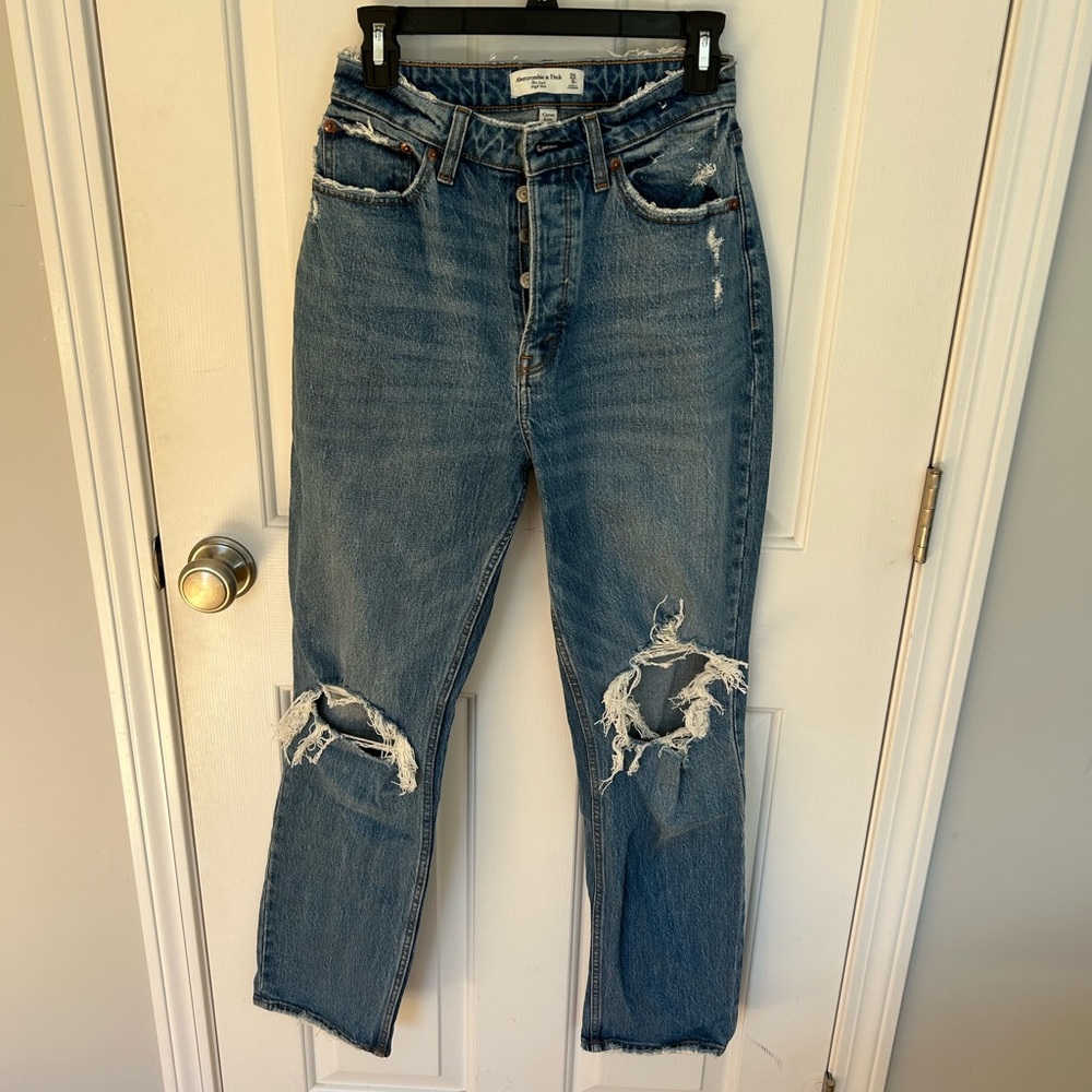 Abercrombie The Dad High Rise Curve Love jeans